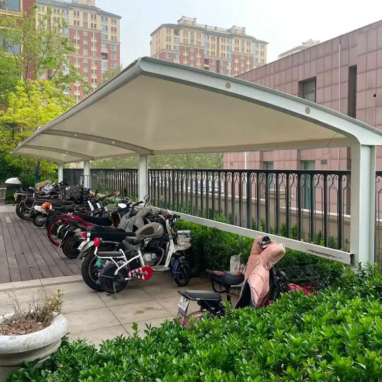 桐乡市膜结构电动车棚